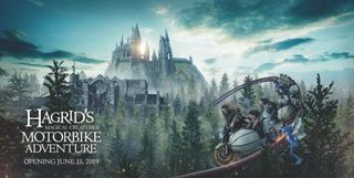 Hagrid's Magical Creatures Motorbike ADventure promo art