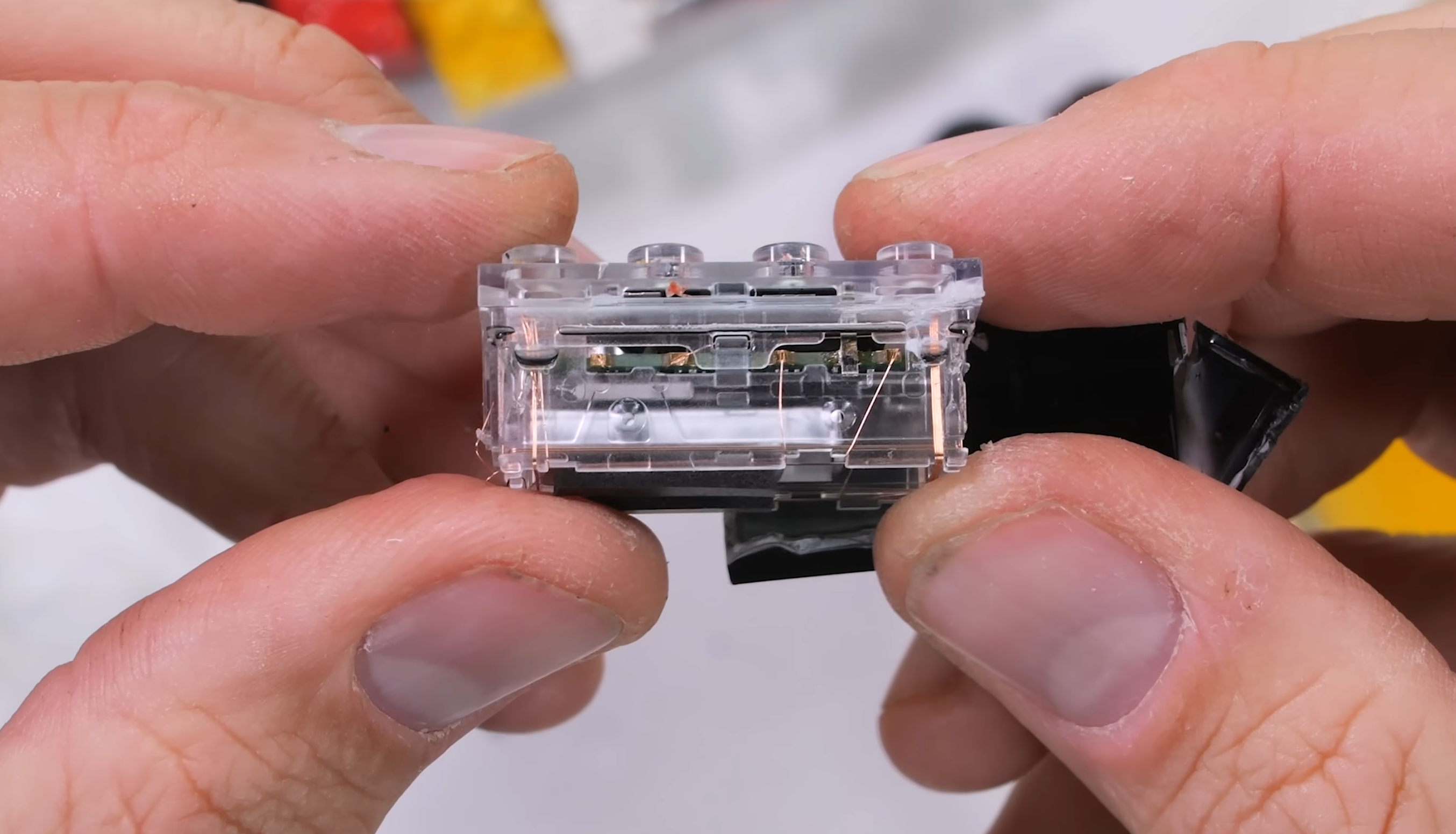 lego smart brick teardown