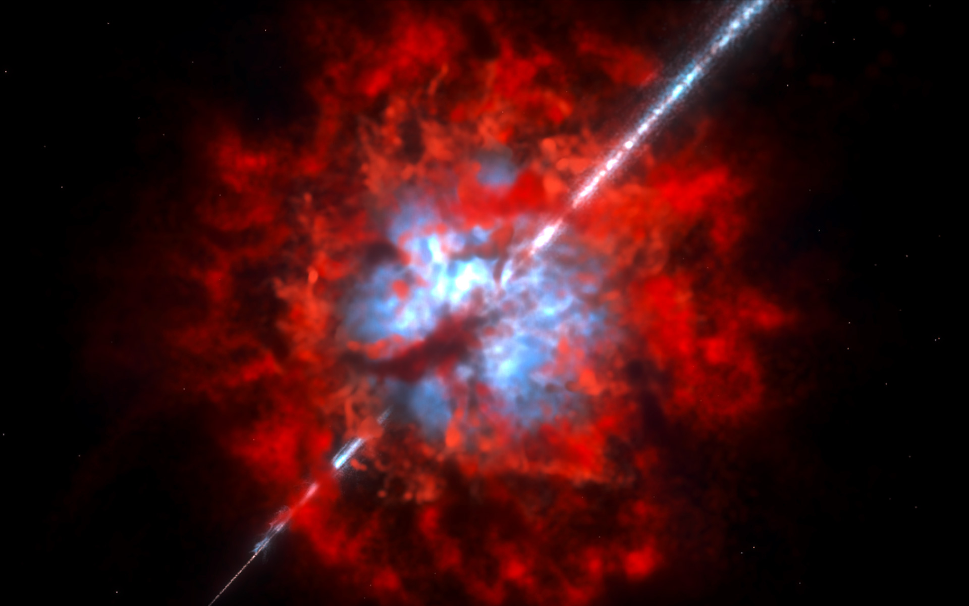 Gamma-ray Burst Buried in Dust-1920