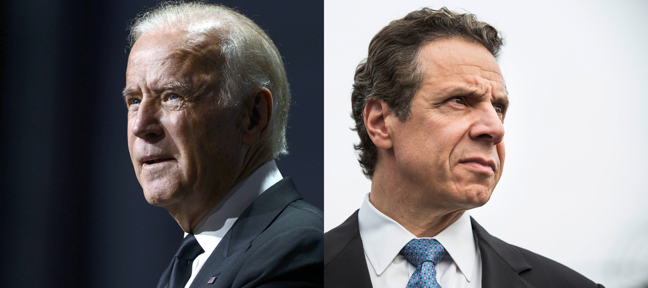 Joe Biden and Andrew Cuomo. 