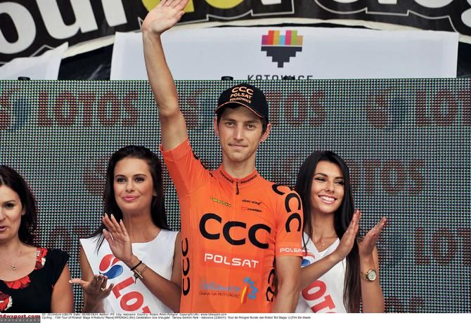 Maciej Paterski (CCC Polsat) is the top Polish rider