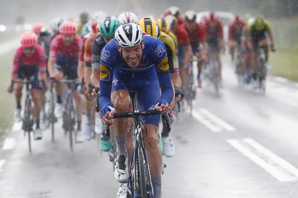 Tim Declercq of Belgium and Team Deceuninck-QuickStep / Peloton / Rain / during the 15th Binck Bank Tour 2019, Stage 1