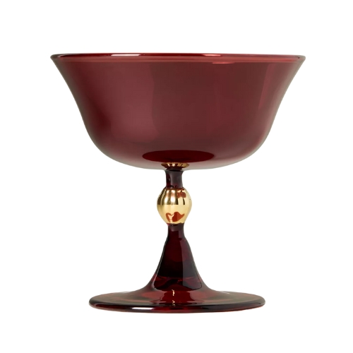 Anthropologie, Catherine Martin Midnight Creatures Coupe Glass