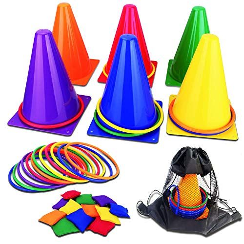 unanscre 3-in 1 Outdoor Games Set