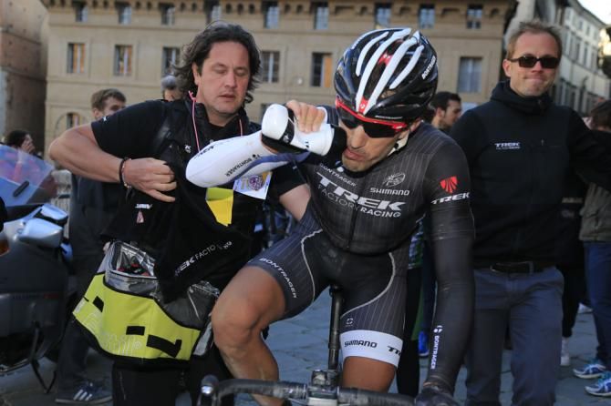 Fabian Canellara (Trek Factory Racing) at the finish