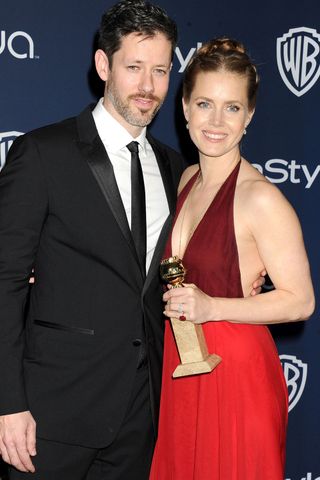Amy Adams And her Boyfriend Darren Legallo At The Warner Bros & InStyle After-Party