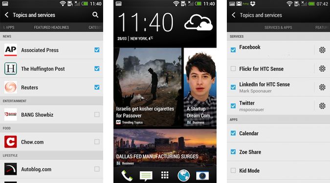 How to Set Up and Use BlinkFeed on the HTC One | Laptop Mag