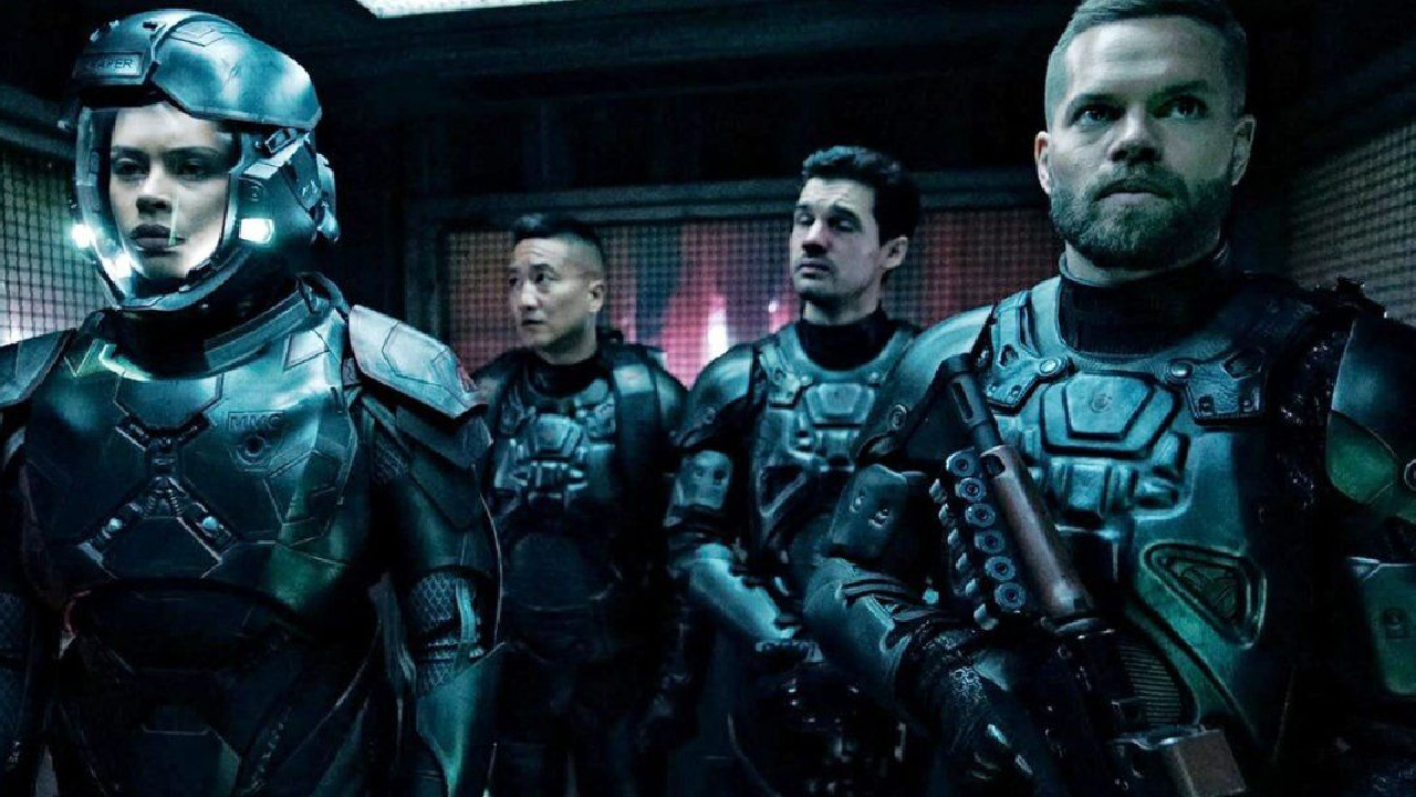 Algunos de los personajes principales de The Expanse en Amazon Prime.