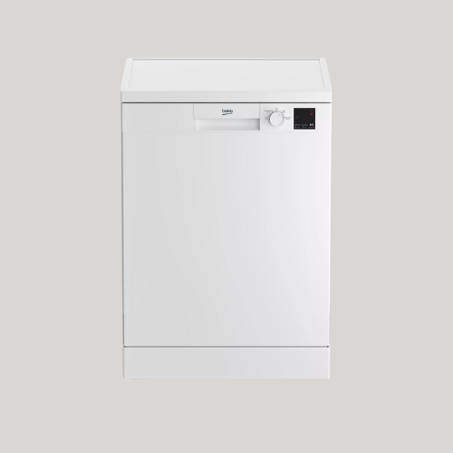Beko Dvn04x20w Freestanding Dishwasher, White