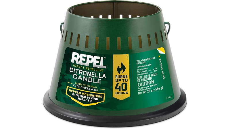 Repel triple-wick insect repellent citronella candle