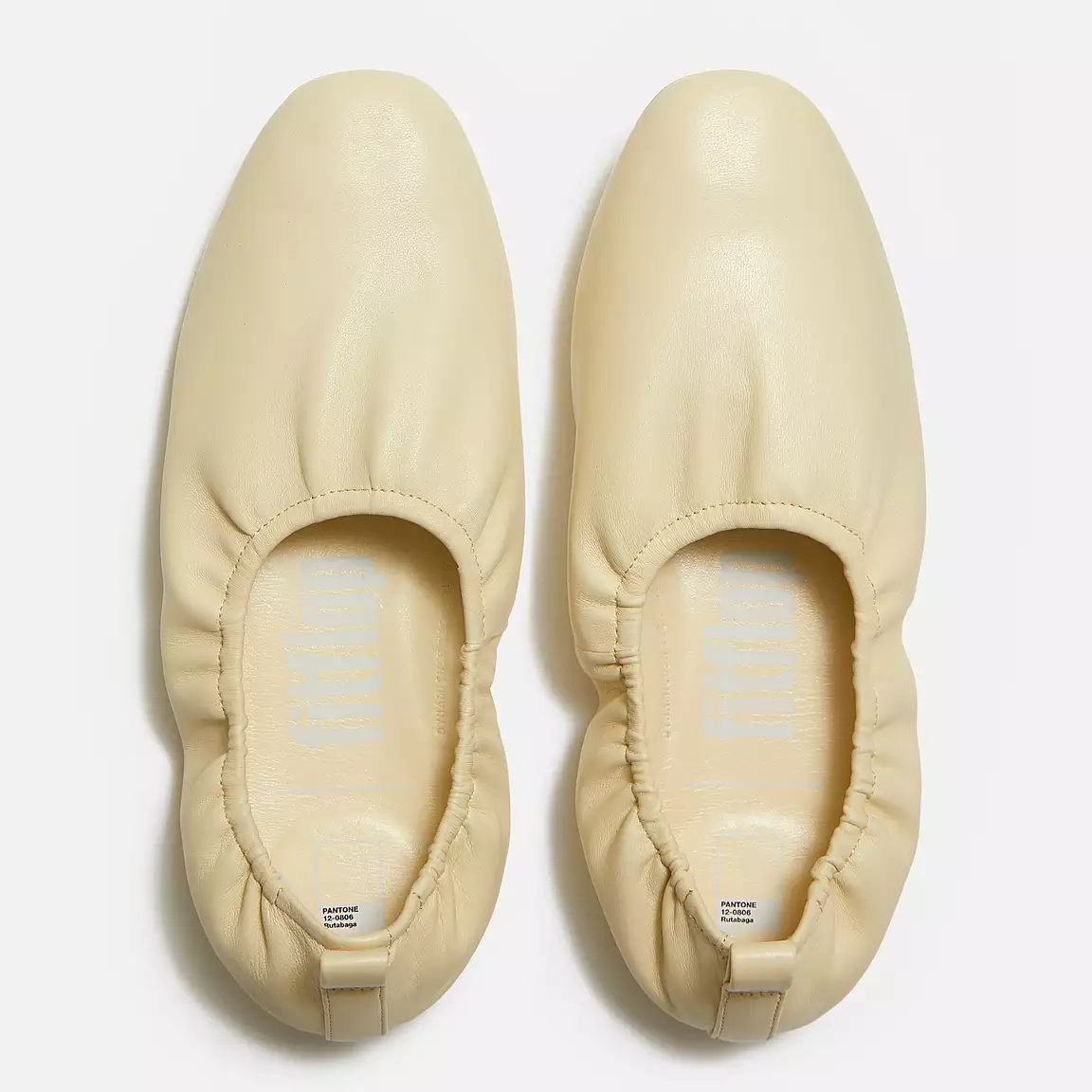 Women's Delicato Poise Leather Ballerinas | Fitflop Uk
