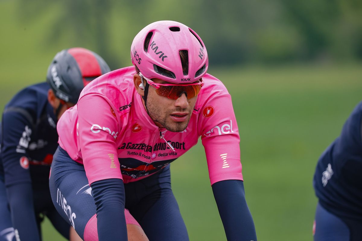 Giro d'Italia 2021 - 104th Edition - 3rd stage Biella - Canale 190 km - 10/05/2021 - Filippo Ganna (ITA - Ineos Grenadiers) - photo Luca Bettini/BettiniPhoto&Acirc;&copy;2021