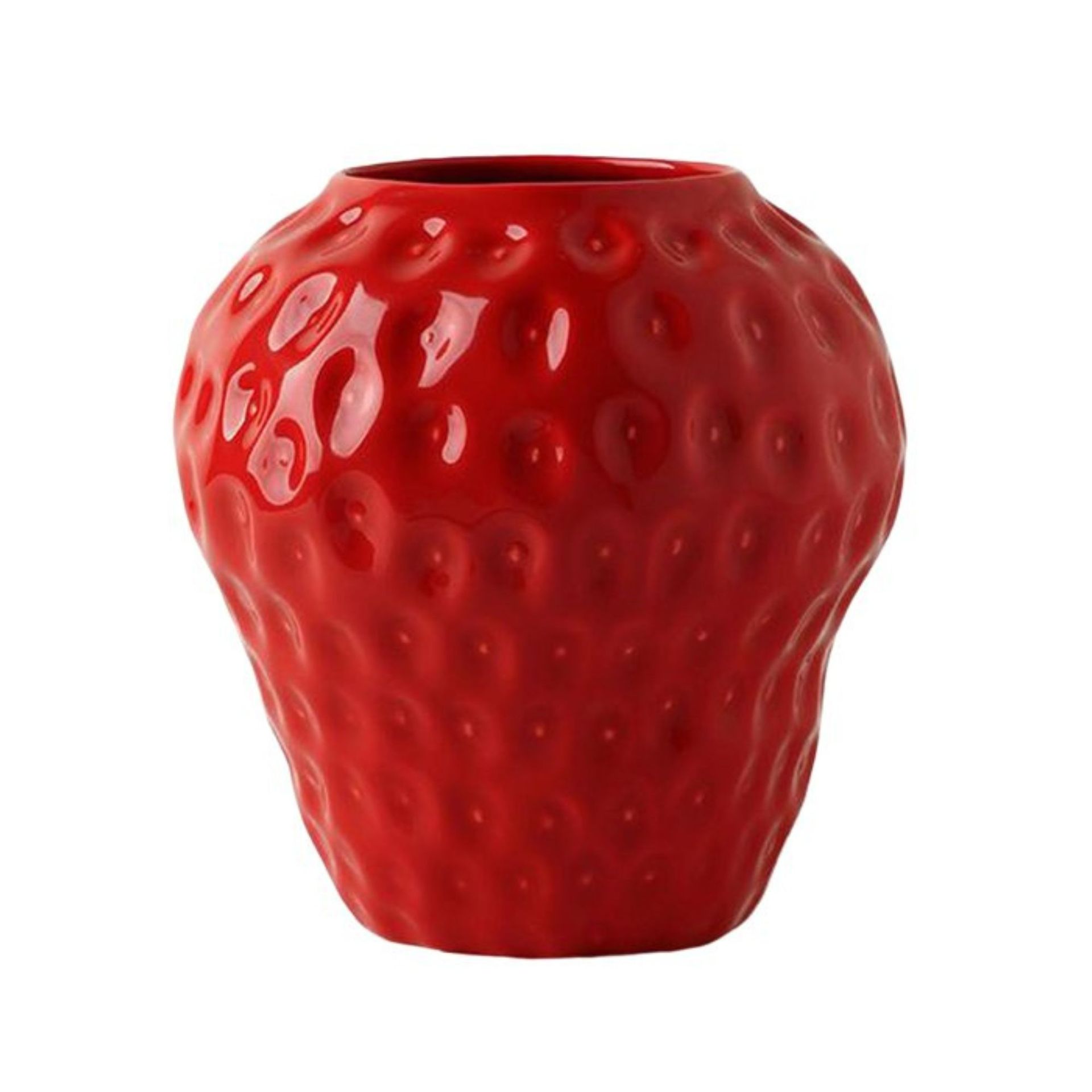 Vas stroberi dipotong