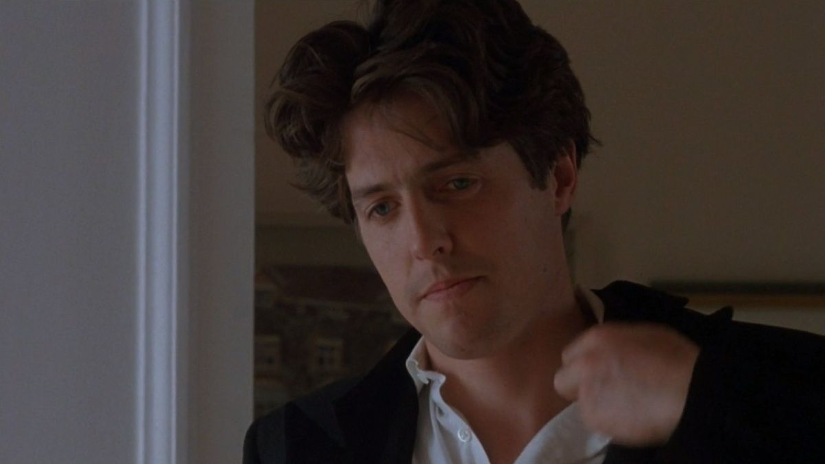 Hugh Grant in Four Weddings and a Funeral