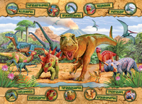 Ravensburger Dinosaurs - 100 Piece Jigsaw Puzzle for Kids