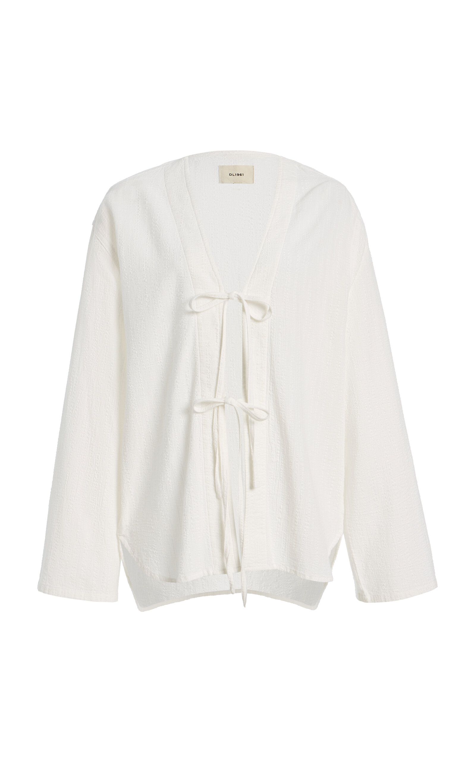Faye Cotton Gauze Tie Shirt