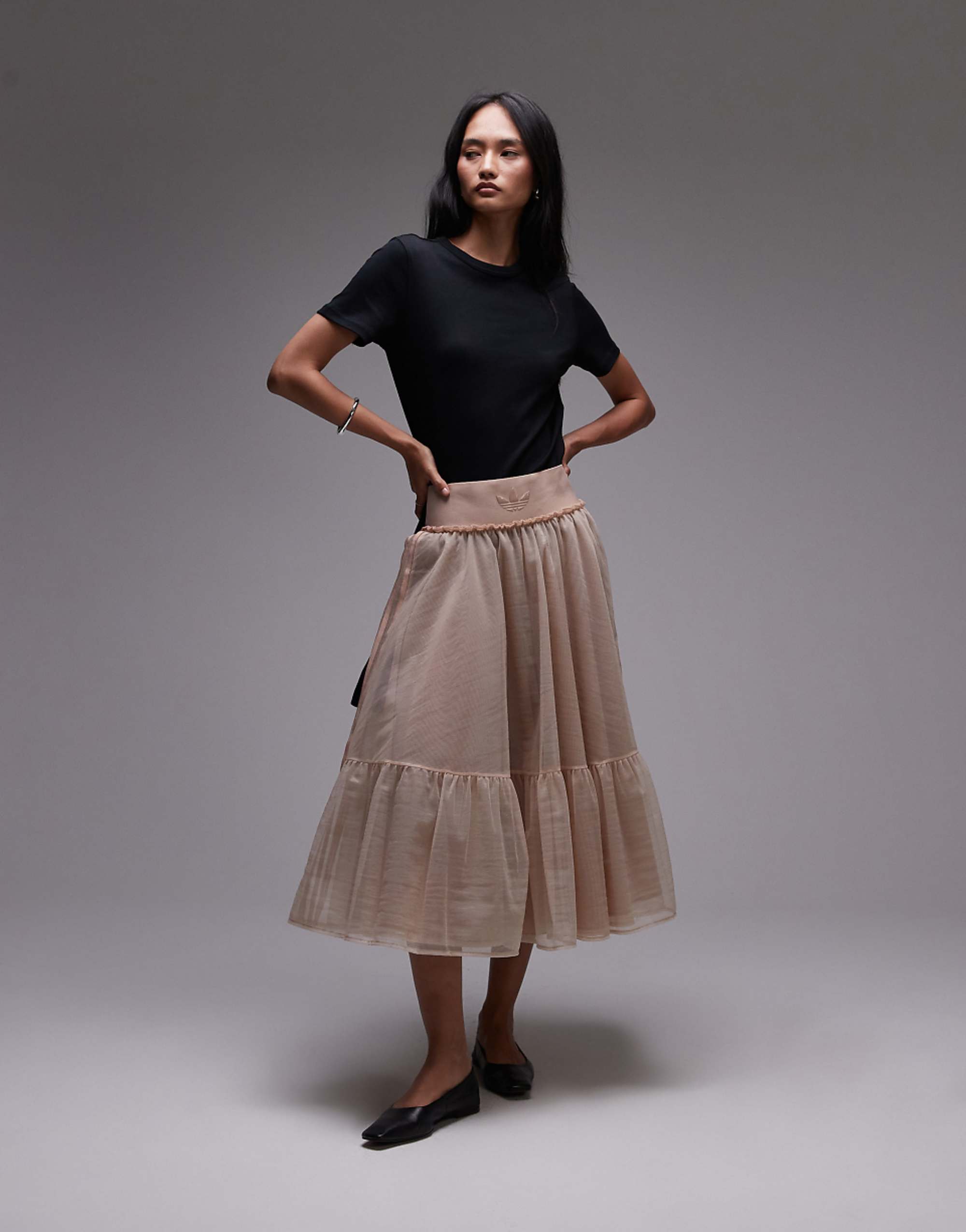Adidas Originals Ballet Tulle Skirt in Pink