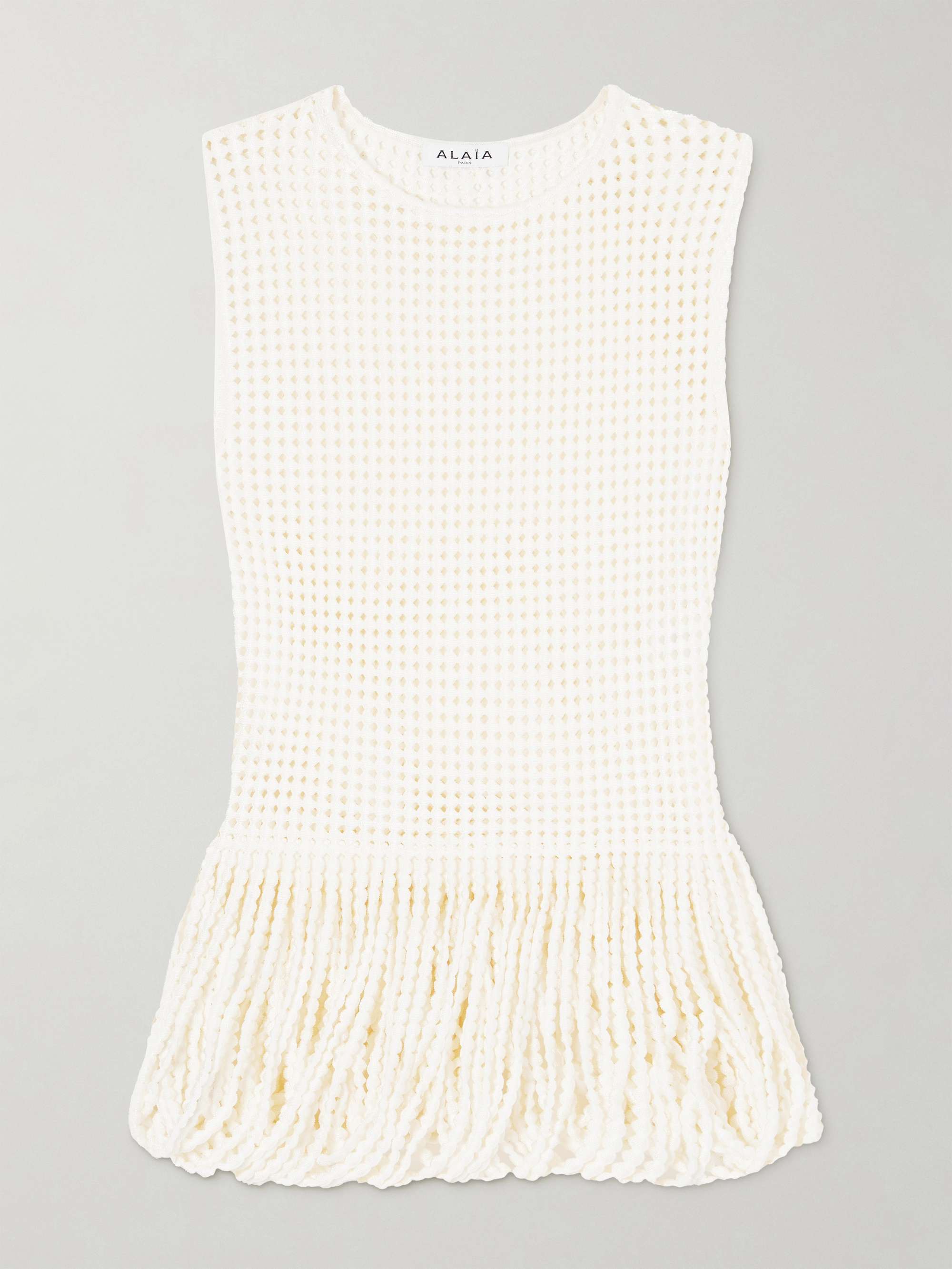 Open-Knit Top