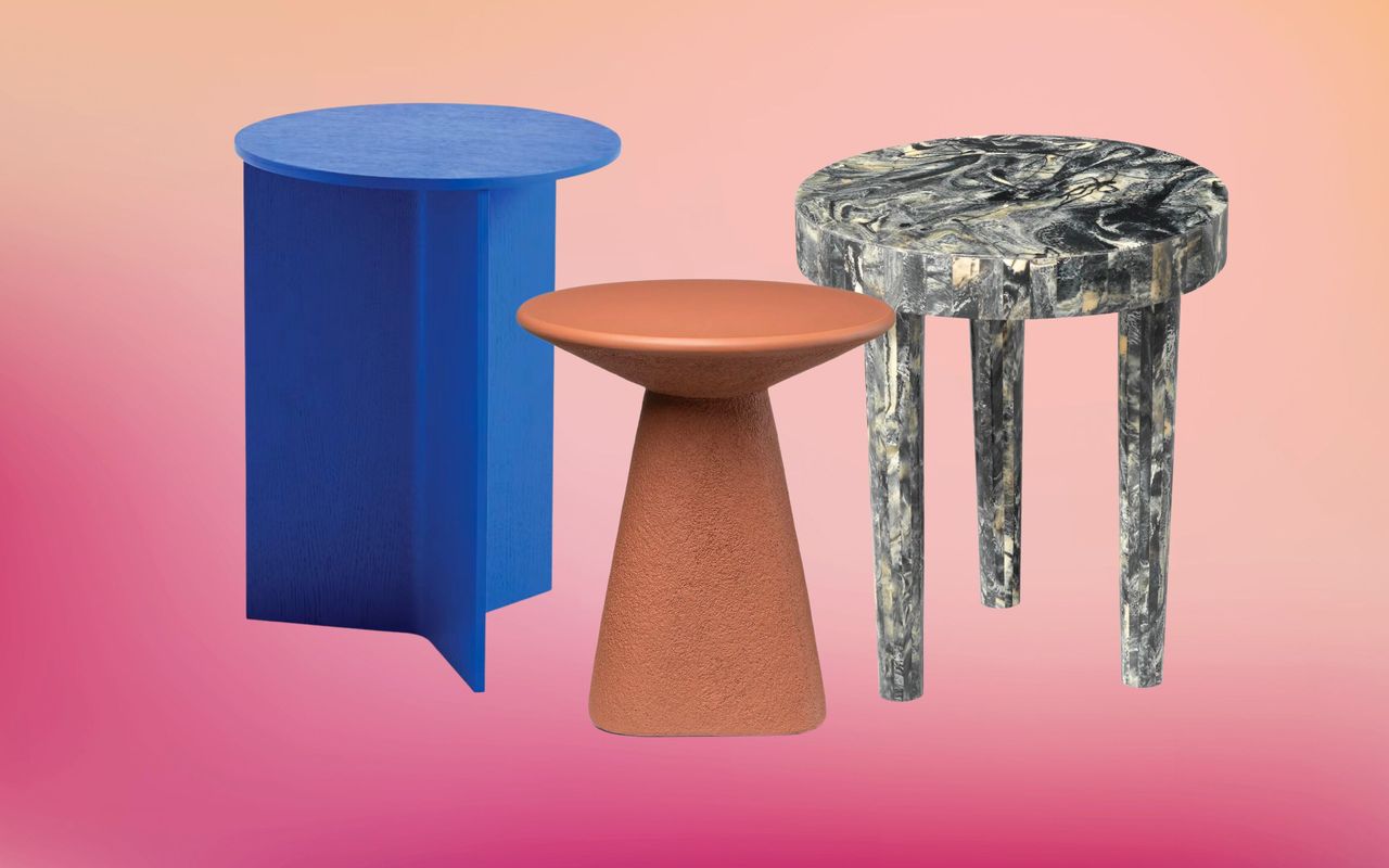 A selection of side tables