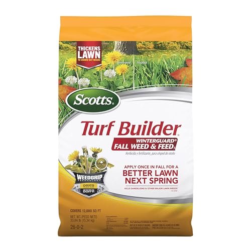 Scotts Turf Builder Winterguard Fall Weed &amp;amp; Feed&amp;#8325;, 33.84 Lbs.