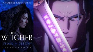 The Witcher Sword of Destiny book and Sirens of the Deep Netflix film