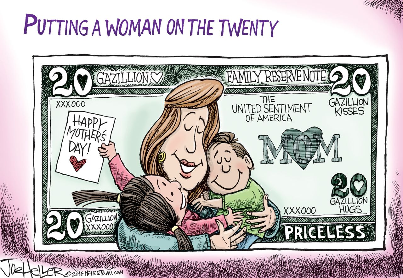 Editorial Cartoon U.S. Mother&amp;#039;s Day 2016