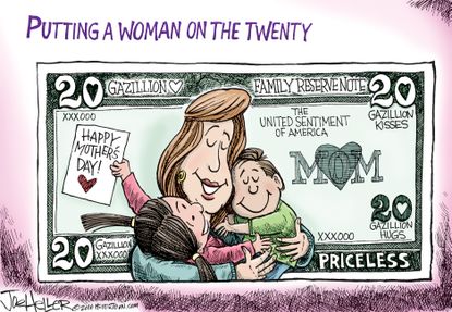 Editorial Cartoon U.S. Mother's Day 2016