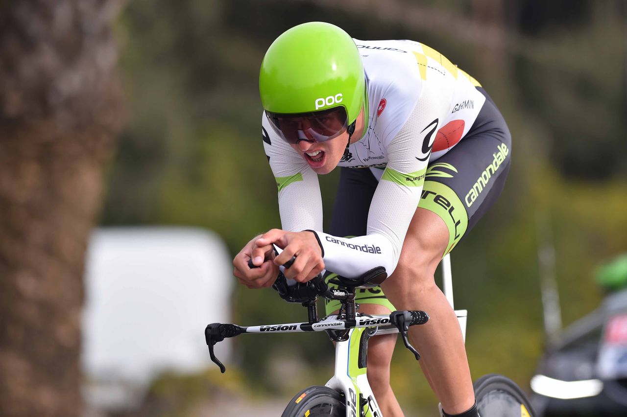 Ramunas Navardauskas (Cannondale-Garmin) finished seventh