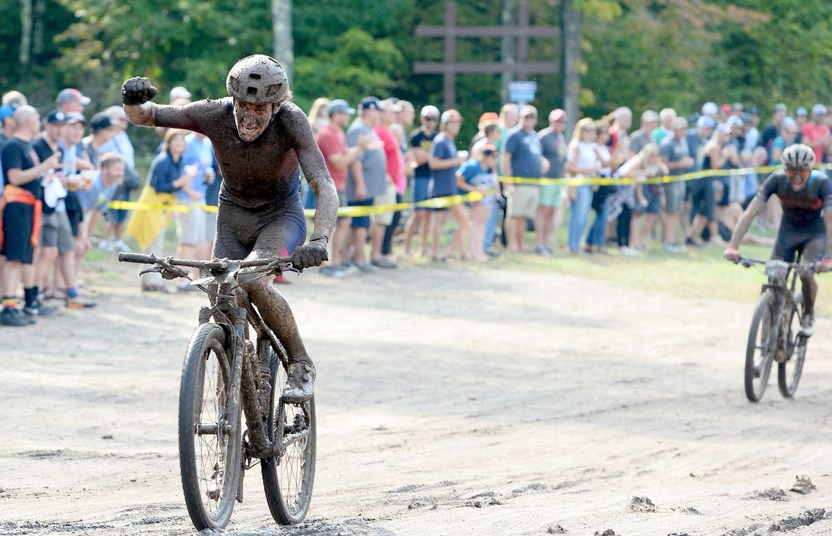 Bradyn Lange won the men's elite/pro race at 2022 Chequamegon MTB Festival