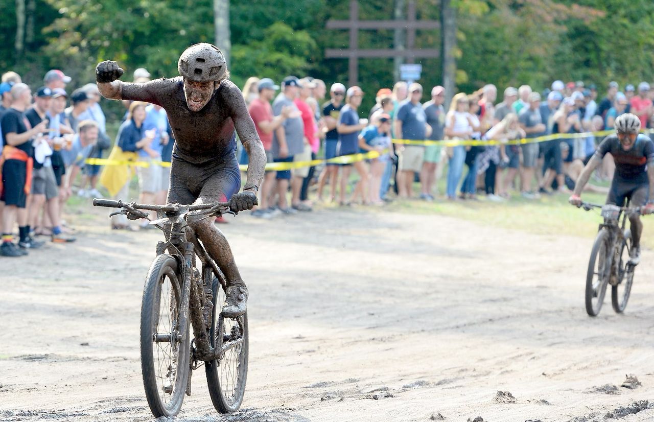 Bradyn Lange won the men's elite/pro race at 2022 Chequamegon MTB Festival