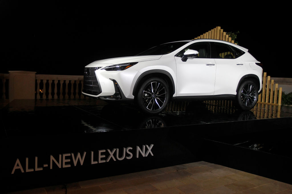 One of the new Lexus NX at the presentation of this new model held at the Hotel Cap Vermell de Canyamel, on 27 September, 2021 in Palma de Mallorca, Balearic Islands, Spain.