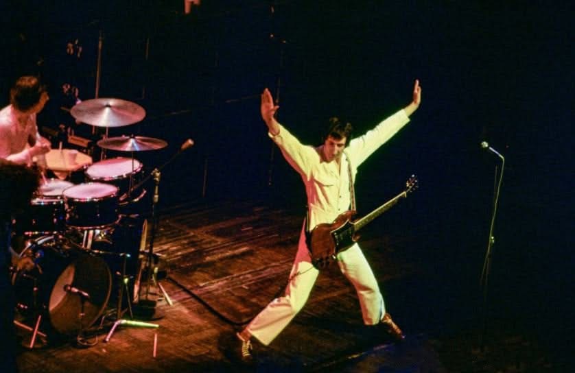 Pete Townshend on stage