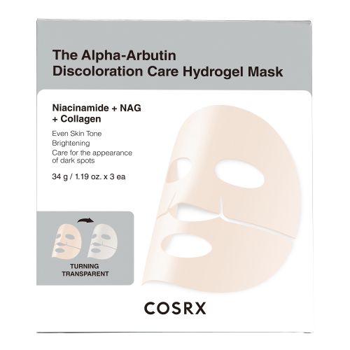 The Alpha-Arbutin 2 Discoloration Care Hydrogel Mask - 3pk