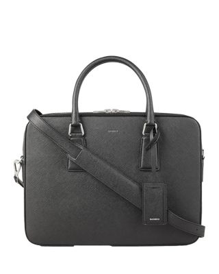 Downtown Large Saffiano Leather Briefcase