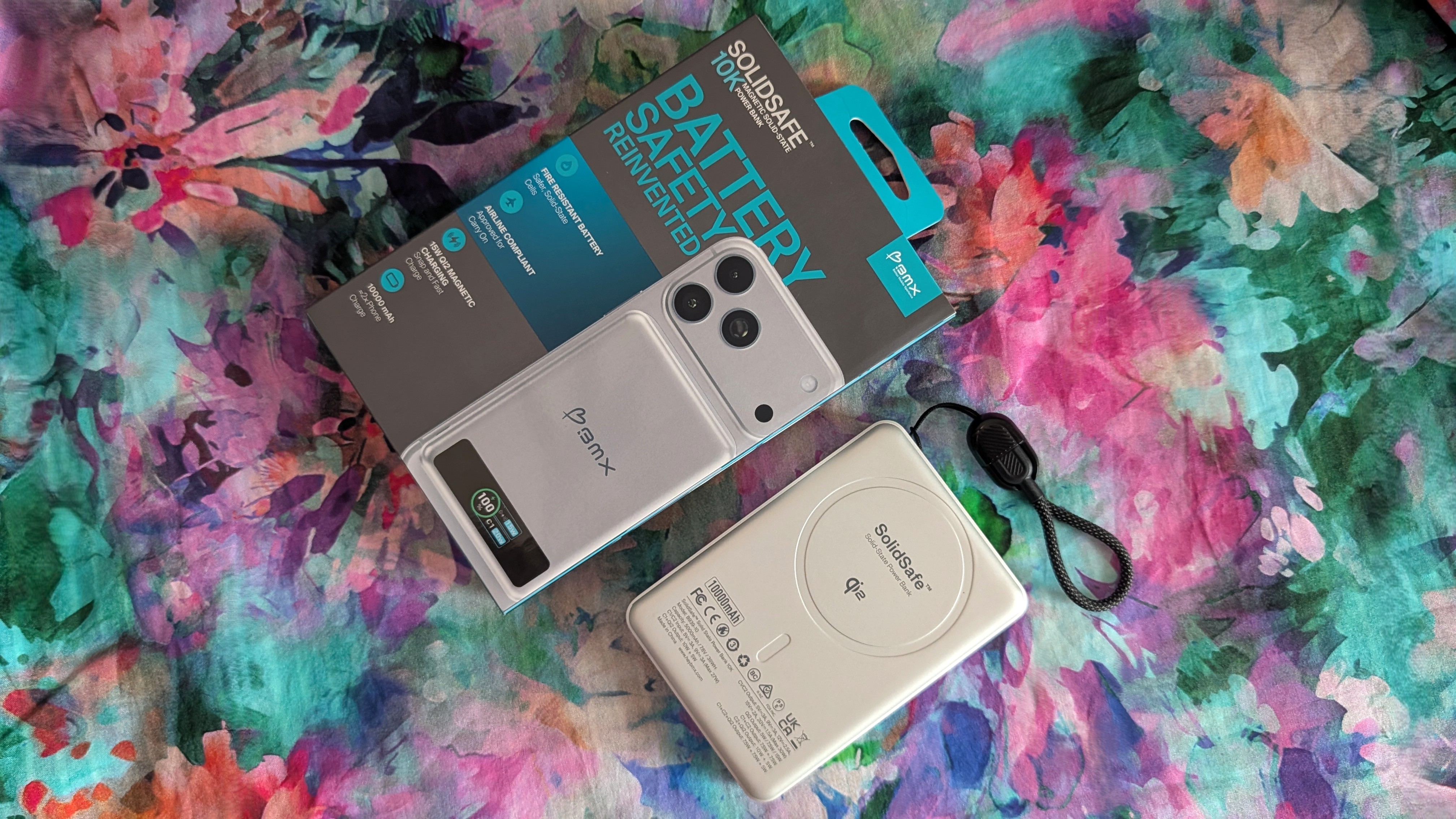 BMX SolidSafe 5K and 10K Solid-State Magnetic Power Bank with Qi2 and MagSafe support