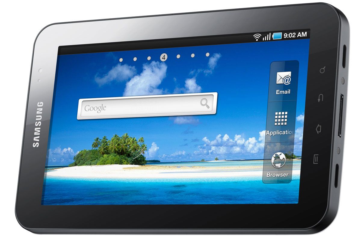 The Samsung Galaxy Tab