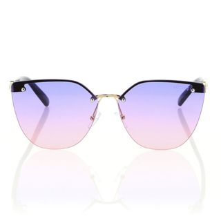purple gradient lensed sunglasses