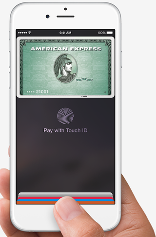 Apple Pay in action.