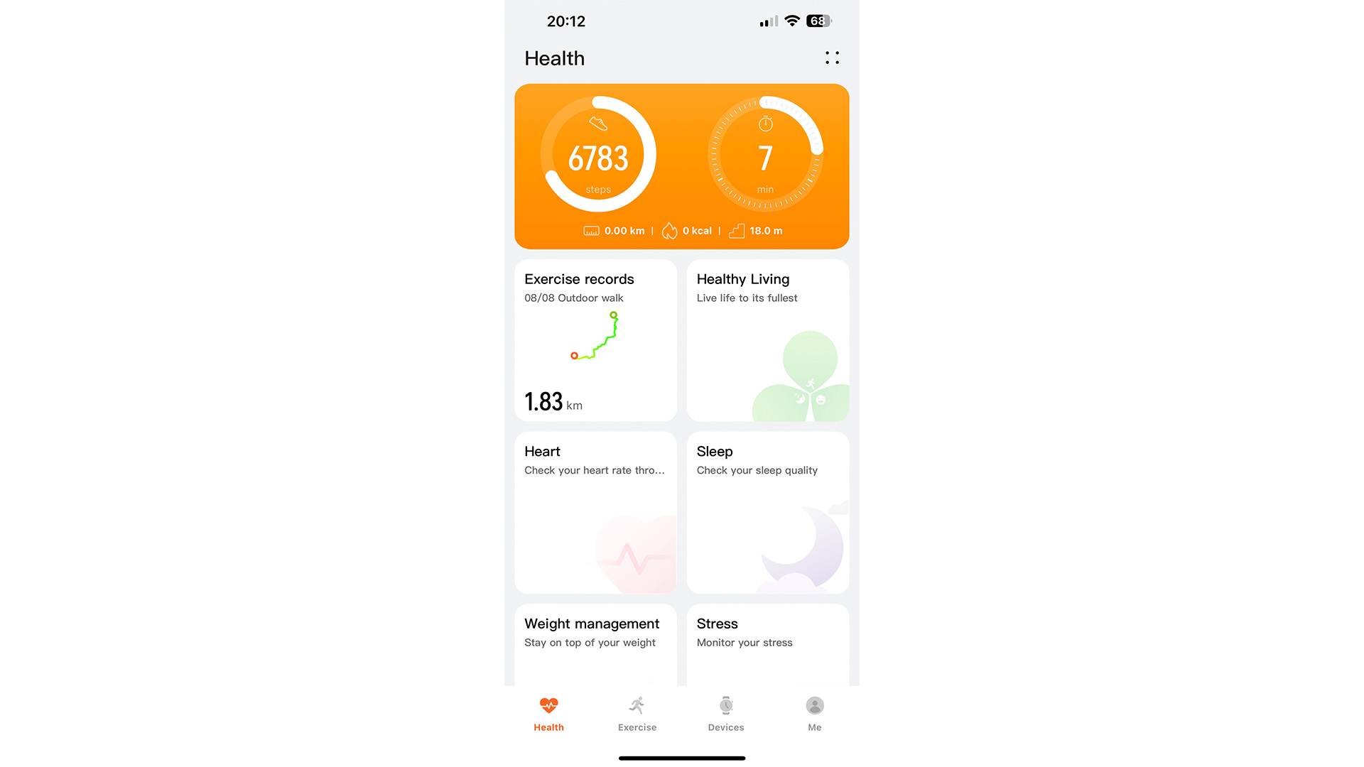 Une application compagnon pour le tracker de fitness Huawei Band 7