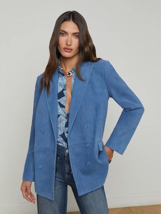 Aimee Suede Blazer