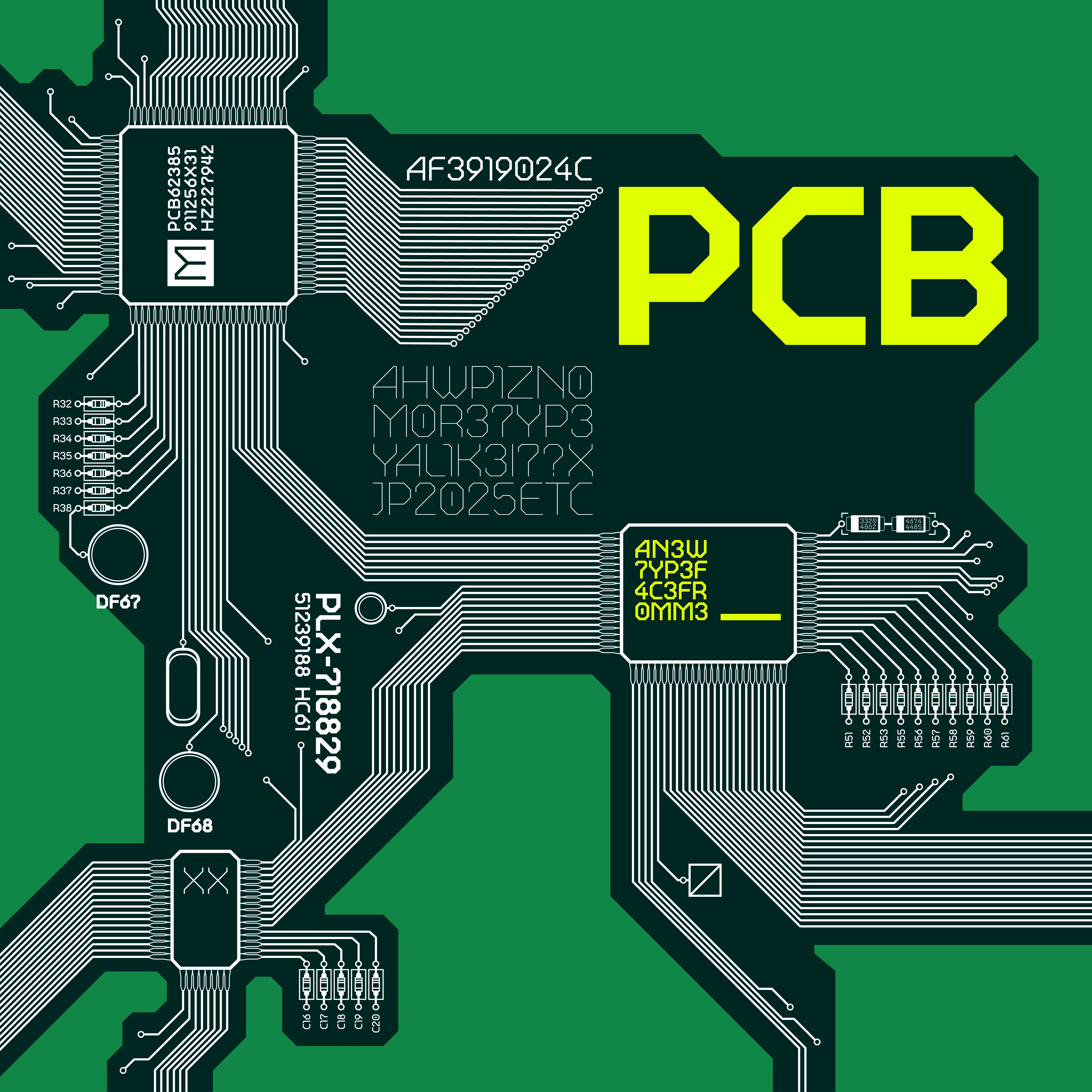 typography created by Josse Pickard