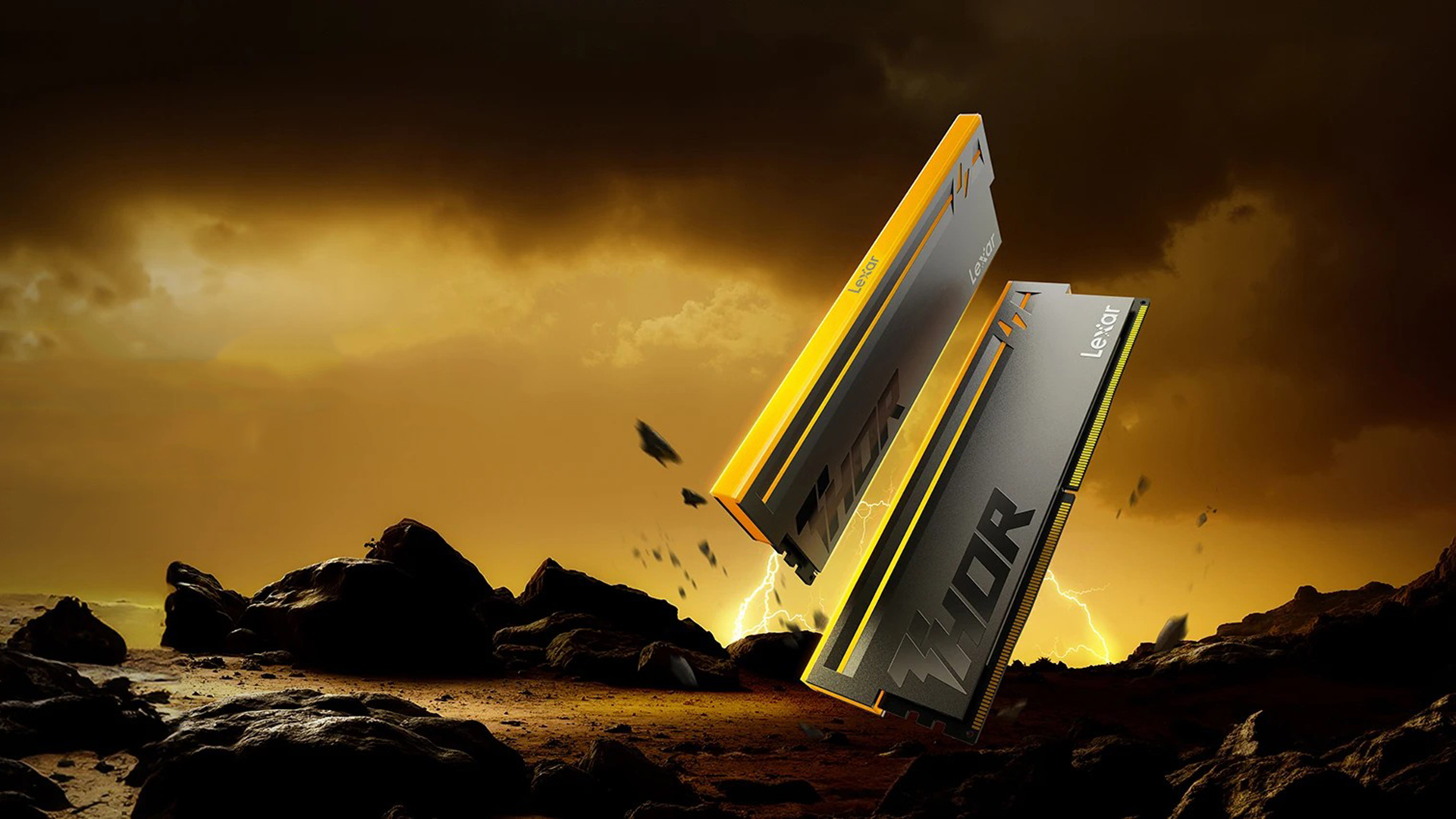 The 2nd-gen Thor RGB DDR5 memory from Lexar