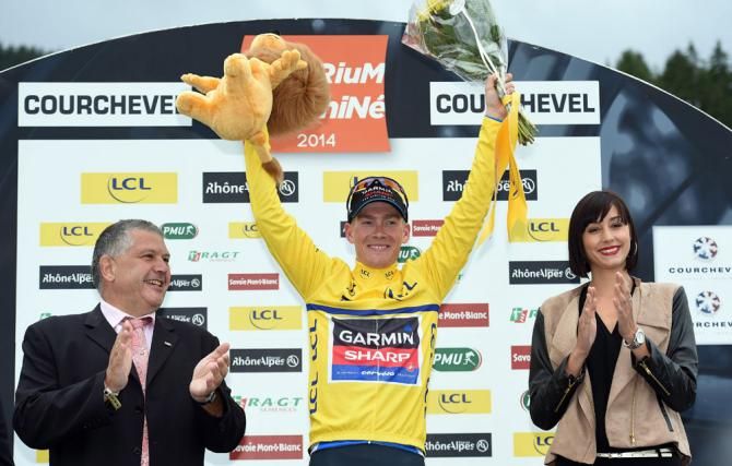 Andrew Talansky (Garmin-Sharp) takes the biggest win of his career at the Dauphine
