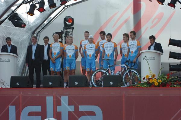 USA's team Garmin-Slipstream at the vvv.