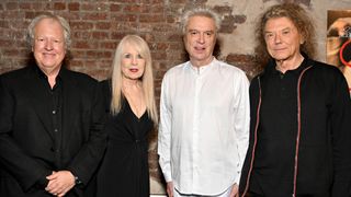 Chris Frantz, Tina Weymouth, David Byrne and Jerry Harrison of Talking Heads