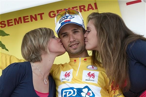 Nacer Bouhanni (FDJ-Big Mat) leads the Tour de Wallonie after stage 1.