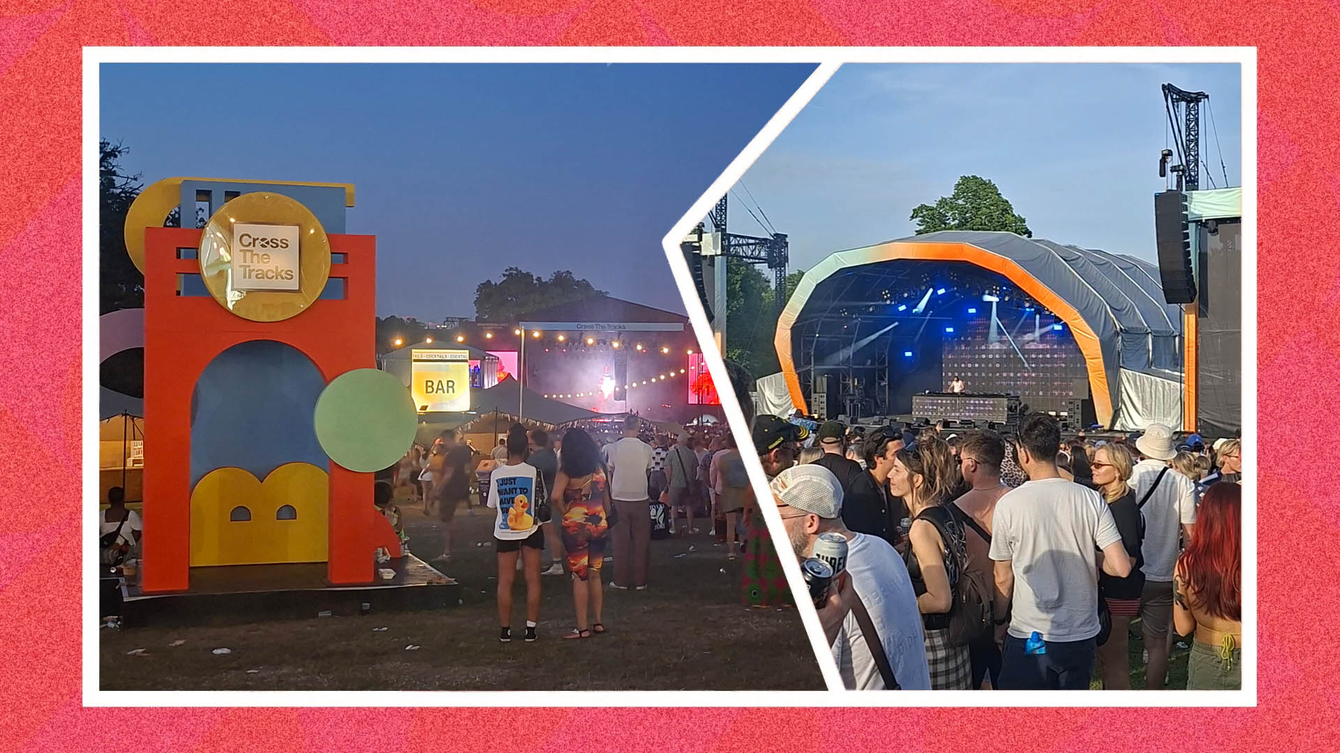 Cross the Tracks festival photo. 