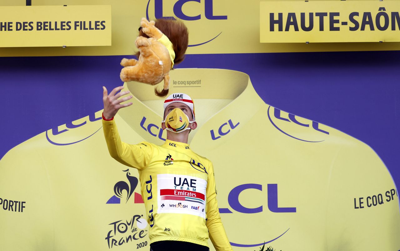 Tour de France 2020 - 107th Edition - 20th stage Lure - La Planche des Belles Filles 36.2 km - 19/09/2020 - Tadej Pogacar (SLO - UAE - Team Emirates) - photo POOL/BettiniPhoto&Acirc;&copy;2020