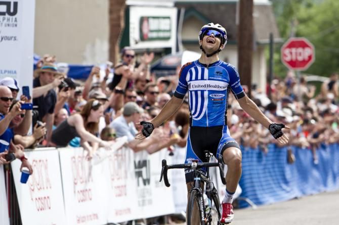 Kiel Reijnen (UnitedHealthcare) wins the Philly Cycling Classic
