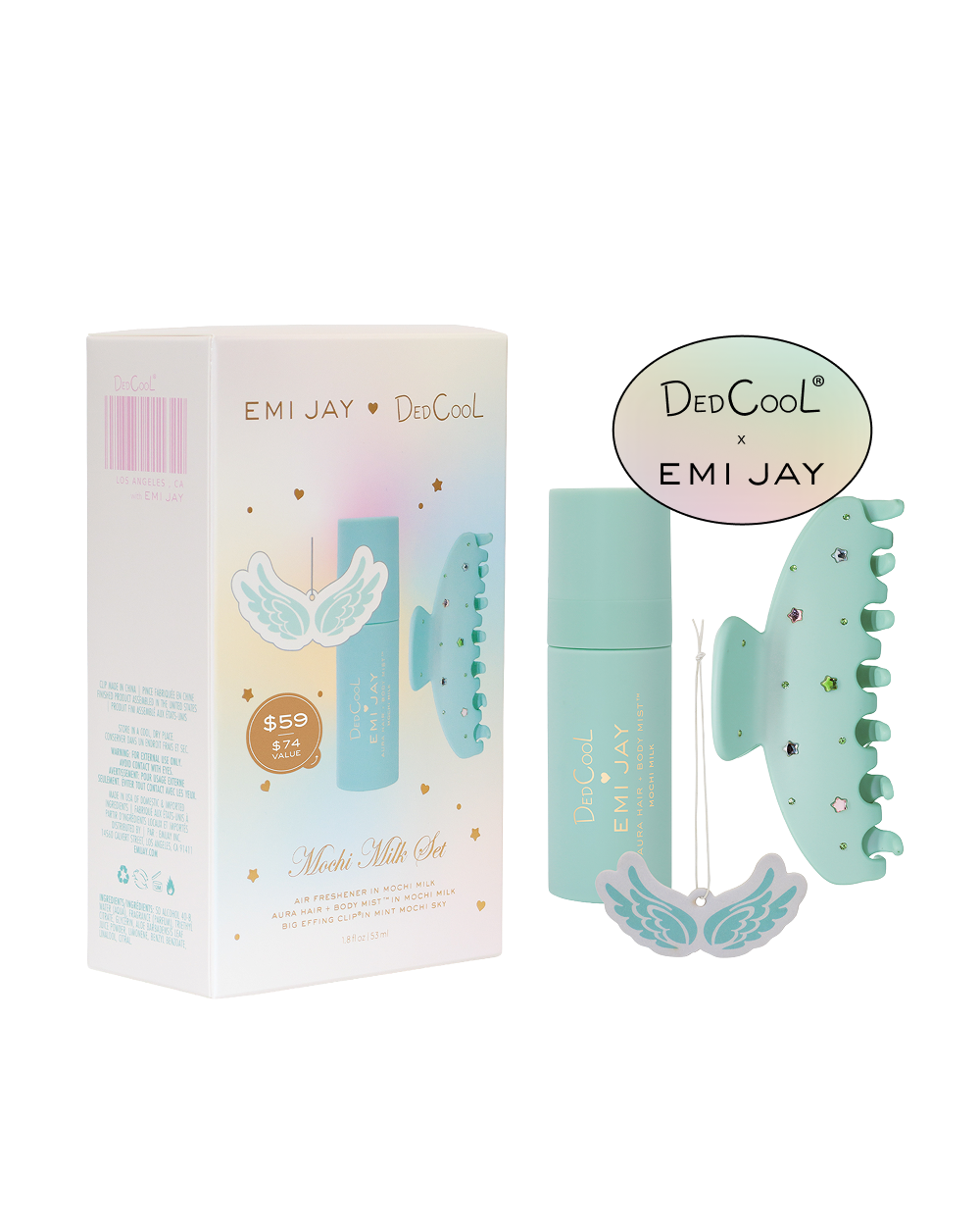 Dedcool X Emi Jay Gift Set in Mint Mochi Sky